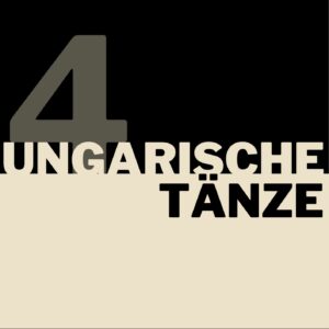 4 Ungarische Tänze, WoO